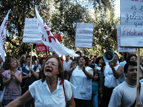 Rosario, Argentina, Marzo 2005. Foto Ernesto Torres